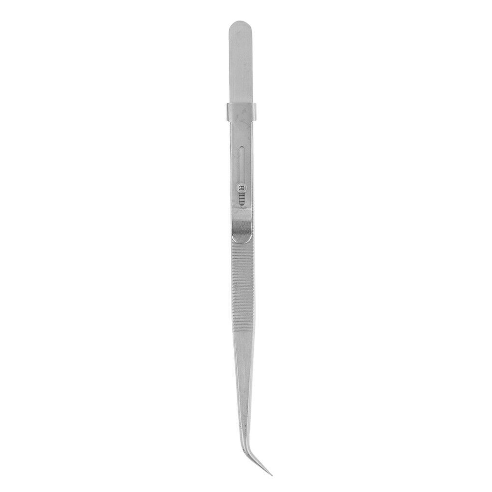 Adjustable slide lock antistatic tweezer for jewelry electronic component.l8