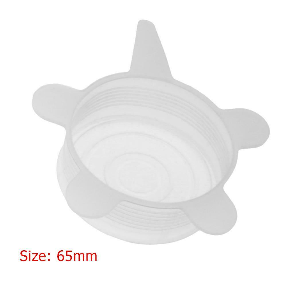 Heat Resistant Reusable Stretch Silicone Lids Food Wrap Bowl Cover (6.5cm) A#S