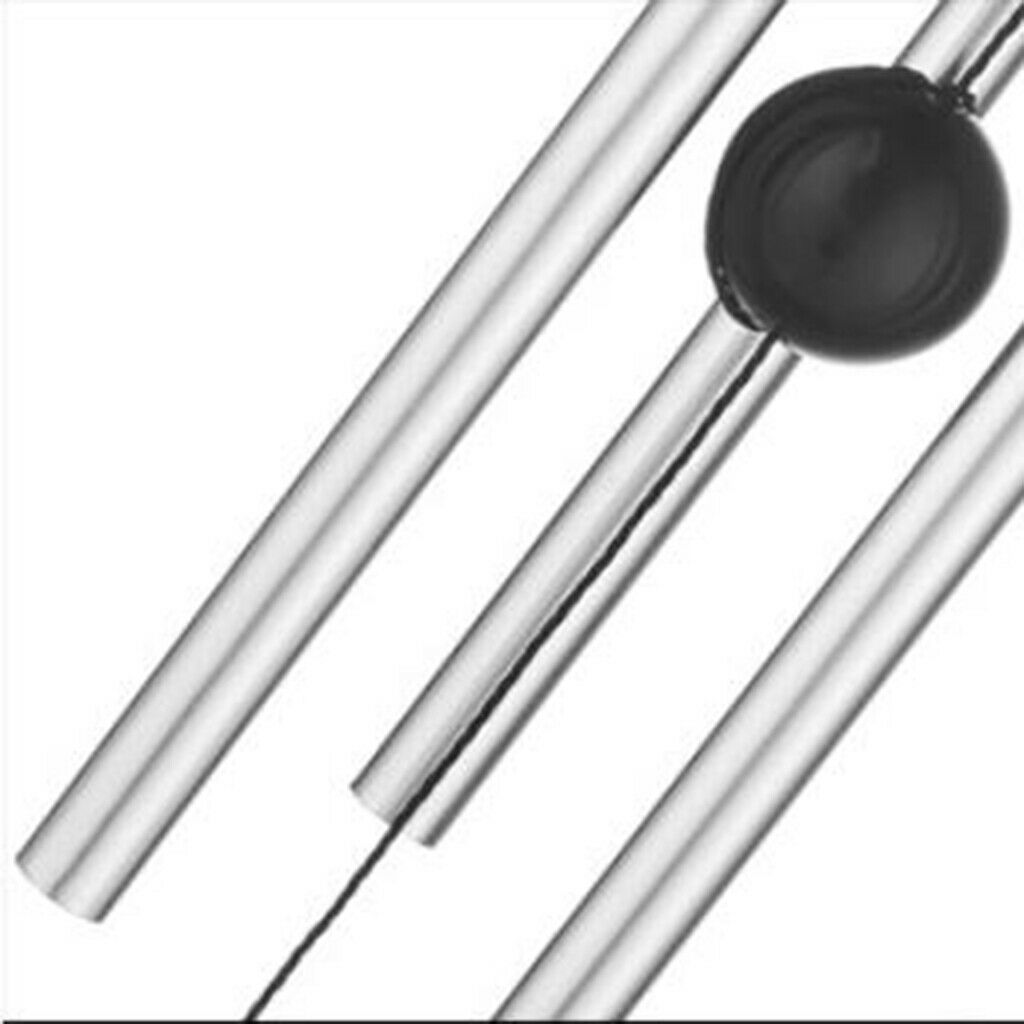 Metal Wind Chimes Blessing Decoration Windbell with Battery Powered Motor