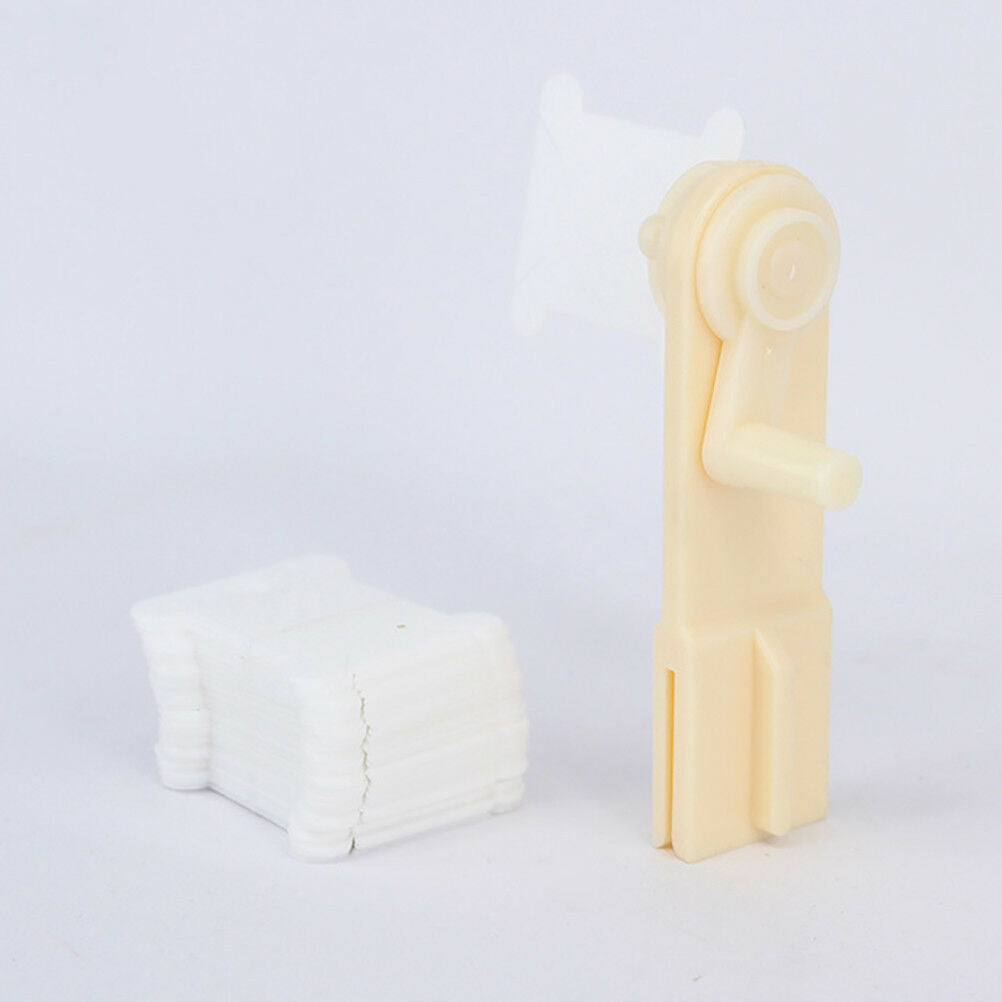 String winder&30pcs plastic embroidery floss&craft thread bobbins for stora BDAU