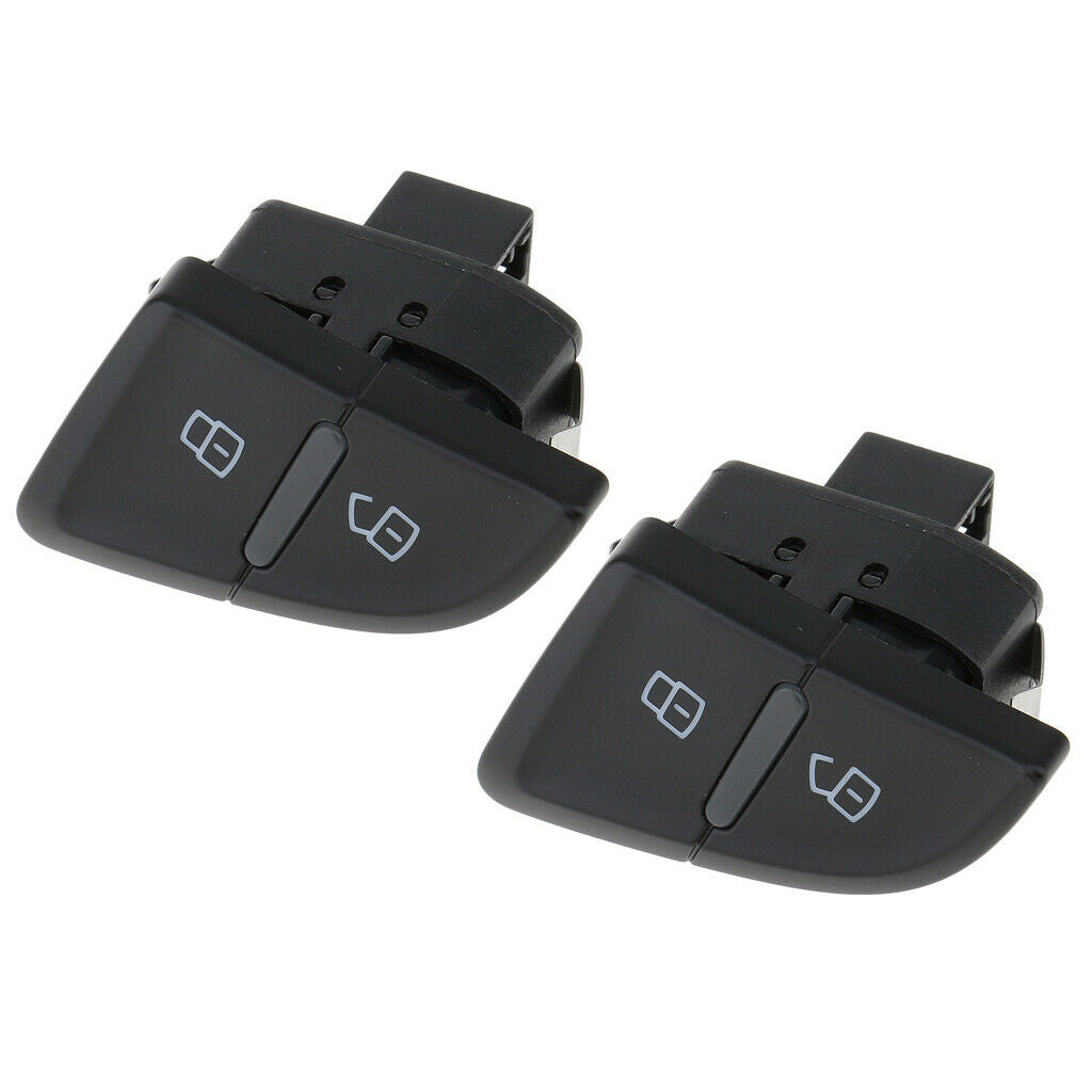 2 Pieces Right Front 8K2962108A Car Central Door Lock Switch for Audi A4 A4L B8