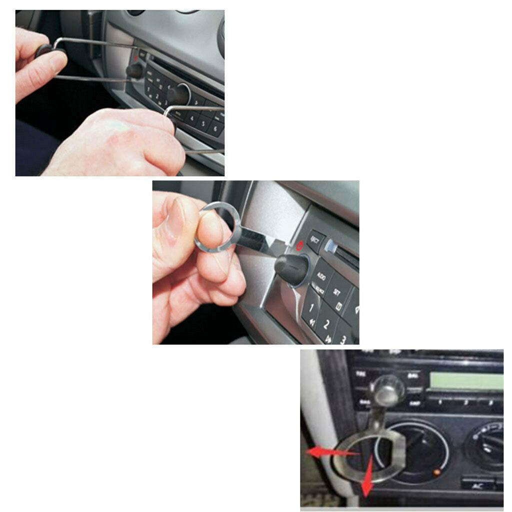 Aftermarket Theft-Deterrant Radio Stereo Release Removal Tool Keys
