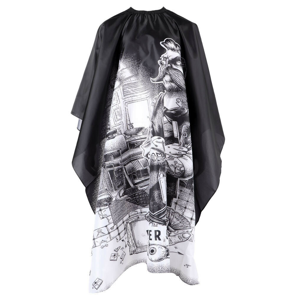 2 Pieces Professional Haircut Cape Salon Gown Hairdressing Dyeing Aprons