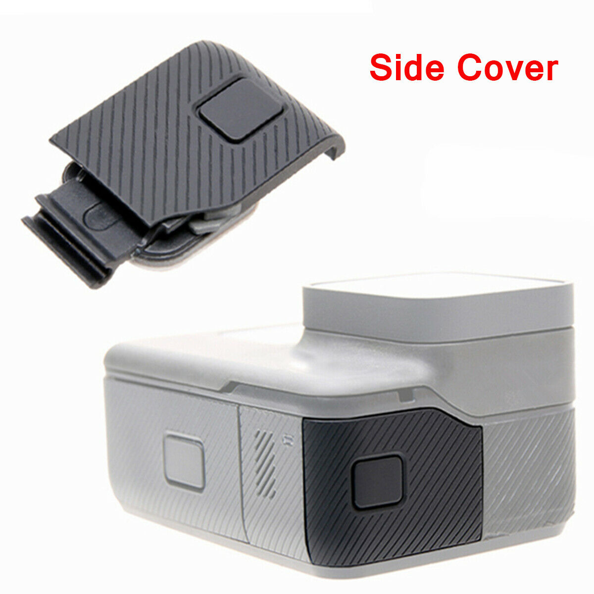 1Piece USB-C &Micro-HDMI Port Side Cover Repair Replacement For GoPro HERO Black