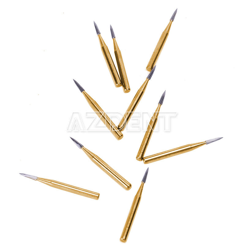 10X Dental FG 7901 Tungsten Steel Carbide Burs Drills for High Speed Handpiece