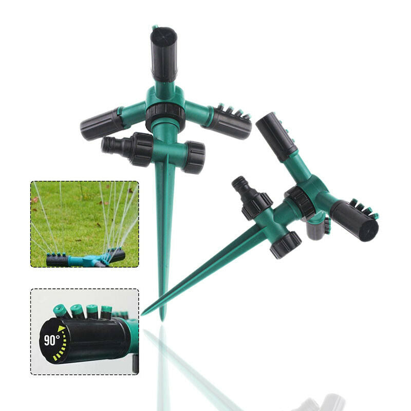360° Rotating Lawn Sprinkler Automatic Garden Water Sprinklers Irrigation.l8