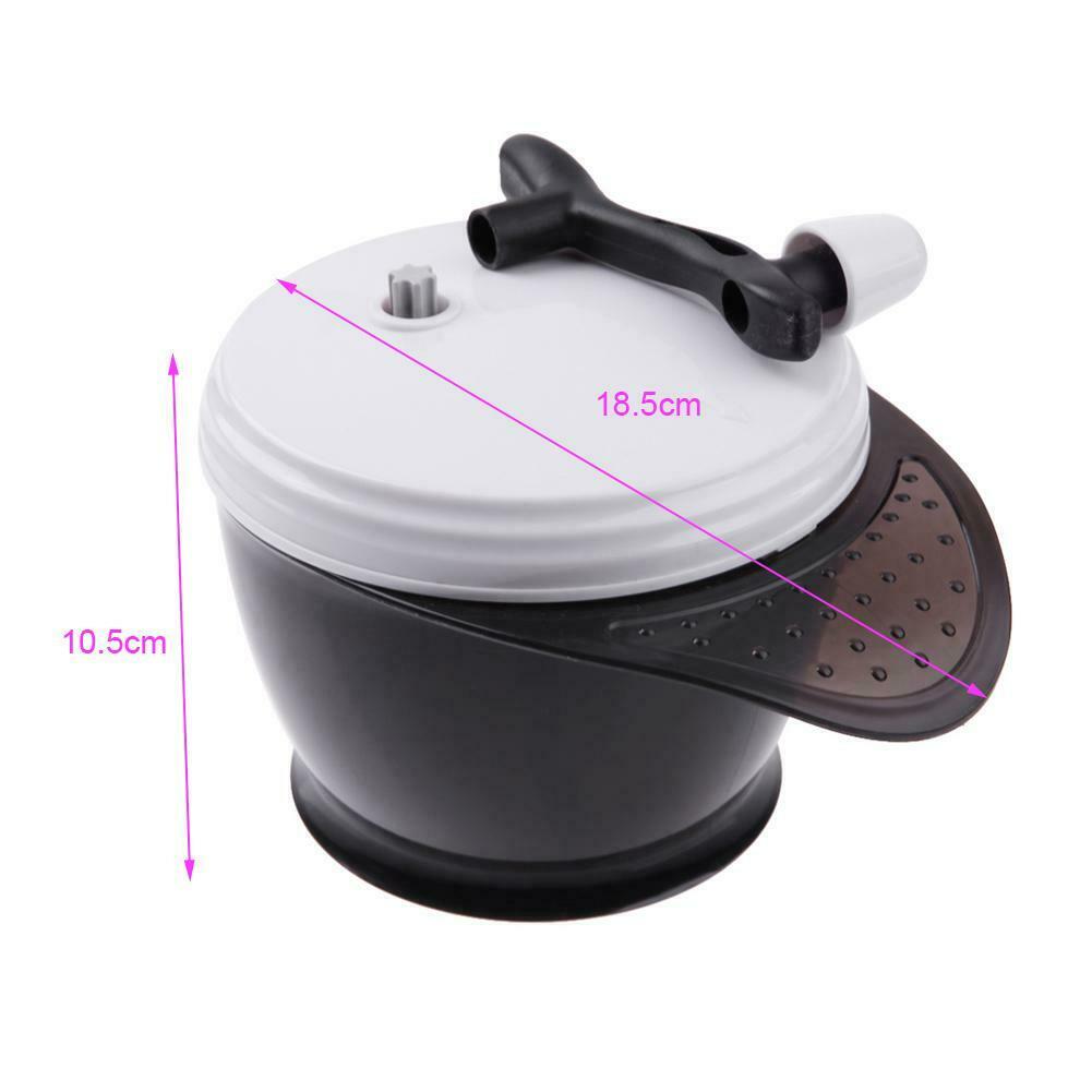 Manual Hair Color Mixing Plastic Bowl Dyeing Mixer Hairdressing Salon Tool @