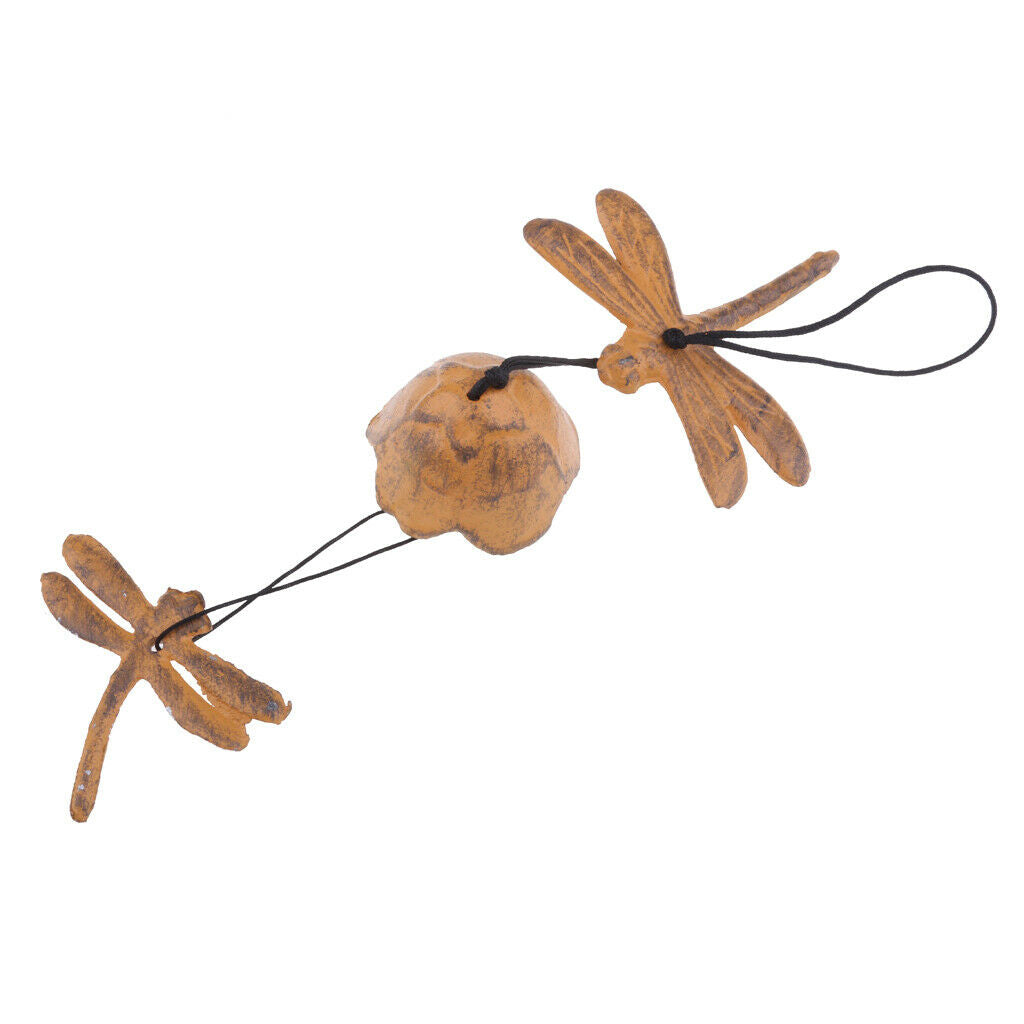Wind chimes Rustic Decorative Dragonfly Outdoor Wind Bell Hanging Ornamentation