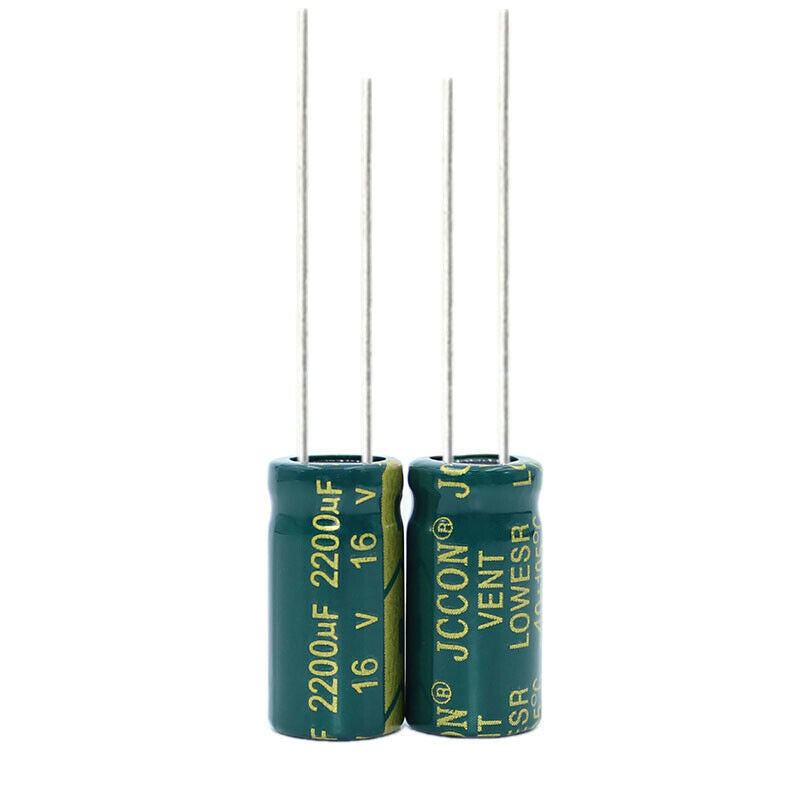 10pcs 16v2200uf Aluminum electrolytic capacitor Power adapter inverter 10x20mm