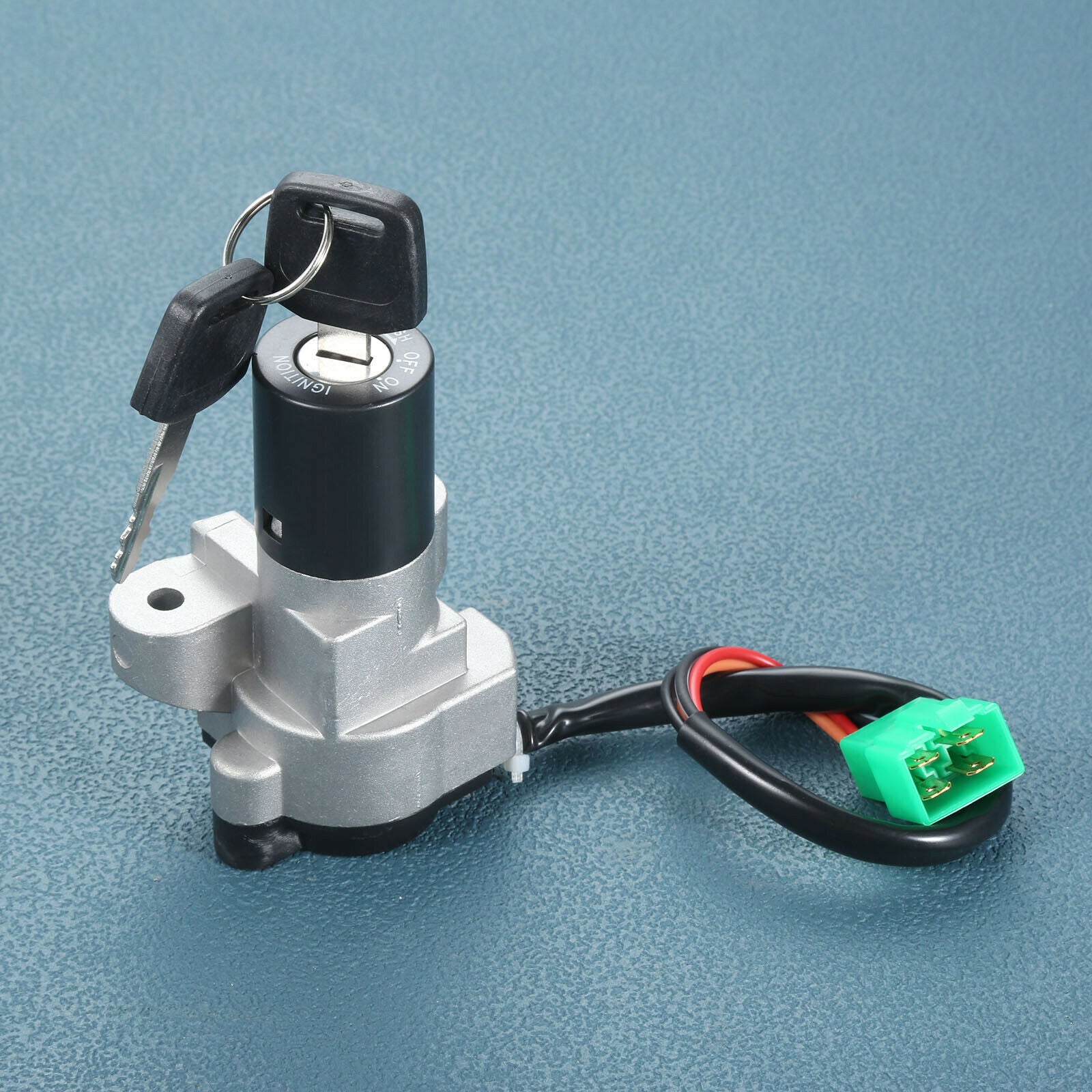 Motorcycle Aluminum Ignition Switch Keys Set Kit for Suzuki GSXR750 GSXR1100