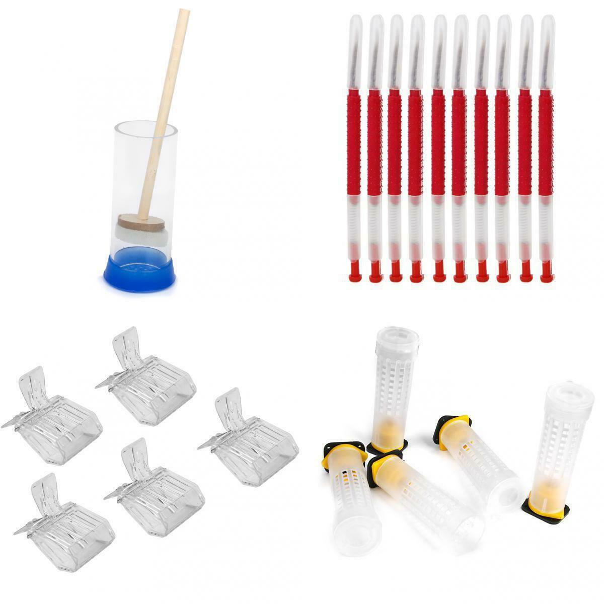 Bee Queen Marker +5 Clip Catcher +10 Grafting Tool +5 Queen Bee Roller Cages
