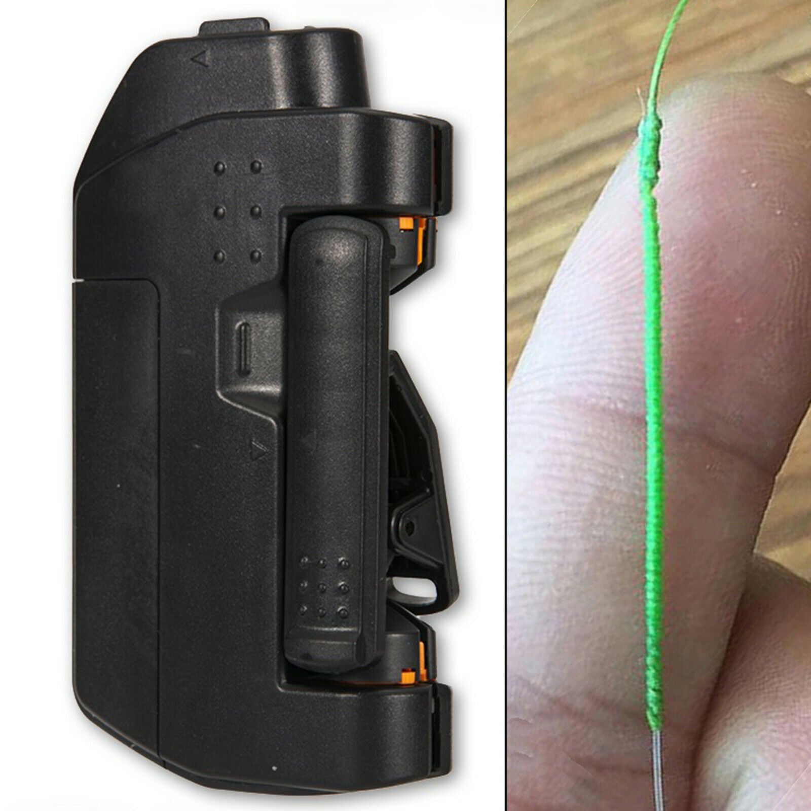 2pcs Fishing Sub Line Knotter Tier Builder Auto Wire Tying Device Equipment