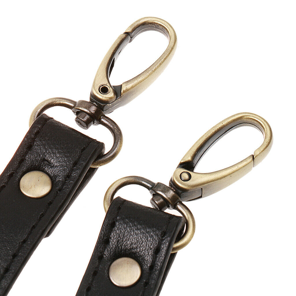Set of 2 Leather Crossbody Bag Strap Hooks Satchel Handbag Craft Belt Handle