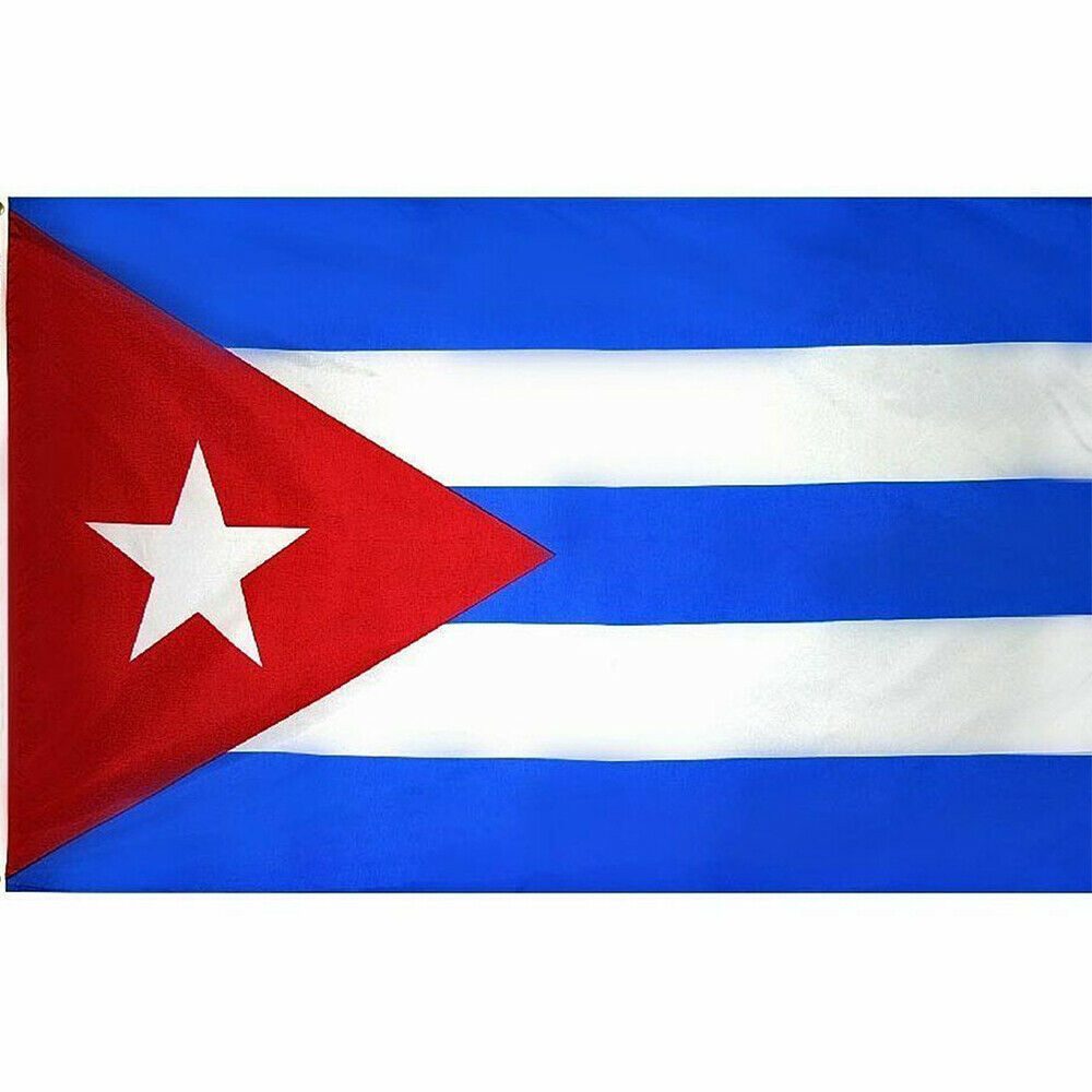 3X5 Cuba Flag 3'x5' Cuban Banner Flag 100 FABRIC