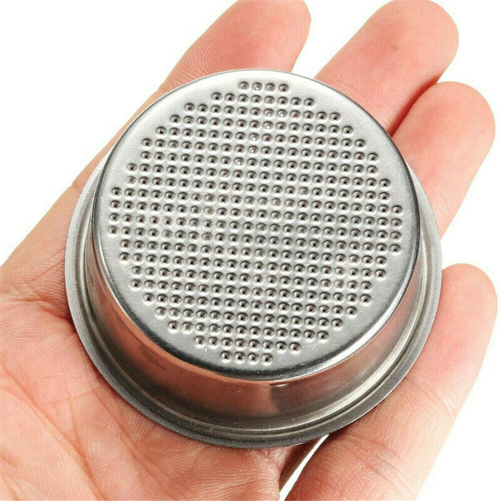 1pcs Cup Coffee Filter Basket Non Pressurized For Breville Delonghi Krups 51mm