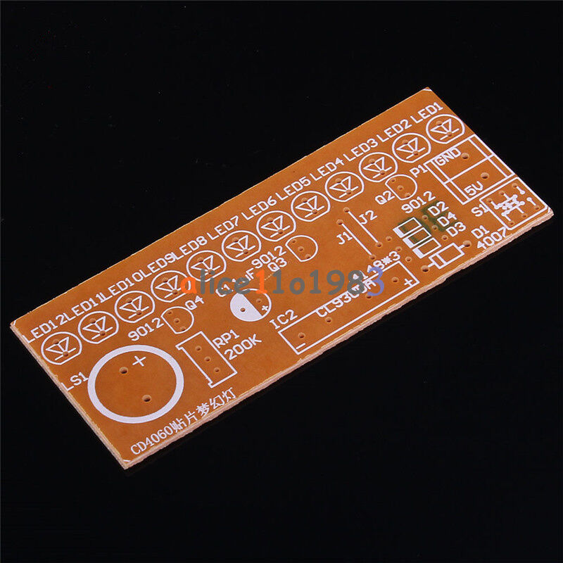 CD4060 DIY Kits Electronics SMD Music Fancy Lantern Suite SOP-16 5mm LED light
