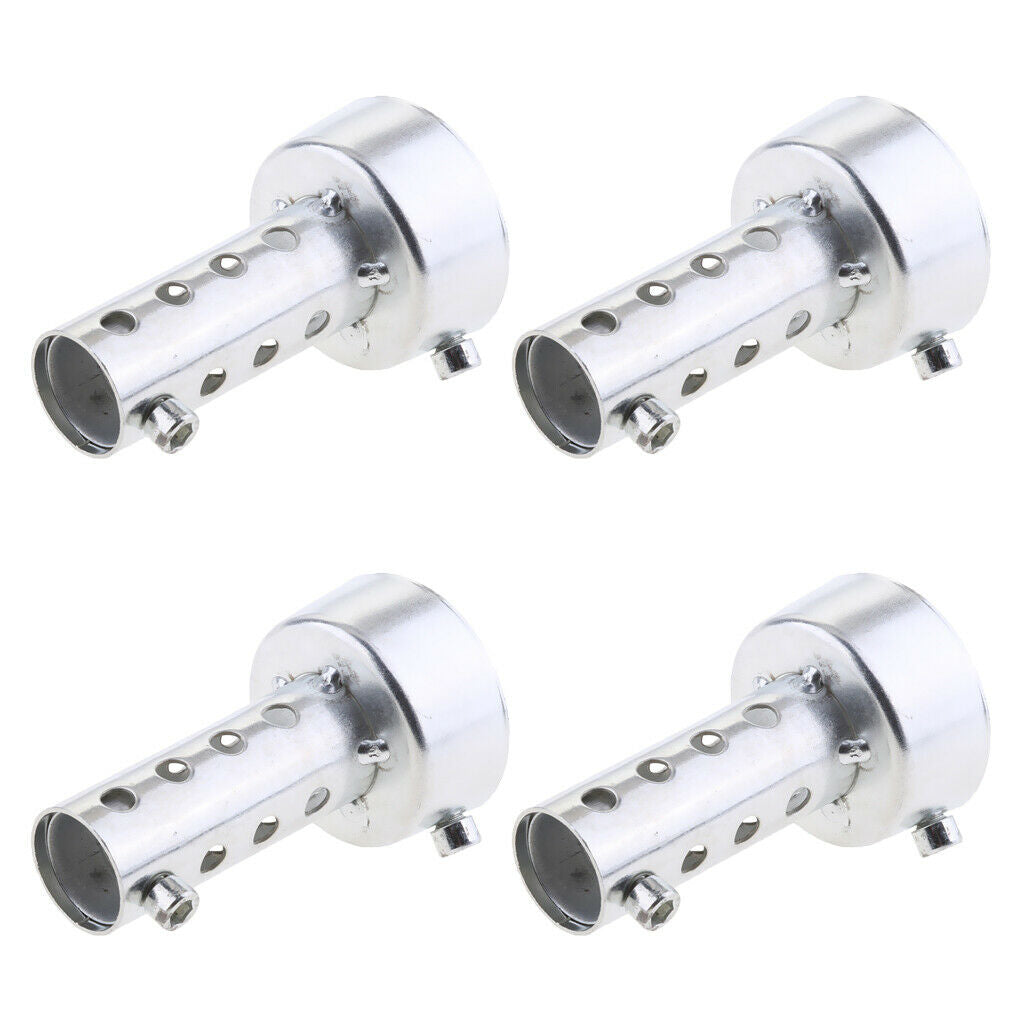 4pcs Universal Exhaust Silencer Exhaust Pipe for 47mm-49mm Pipe Silencer