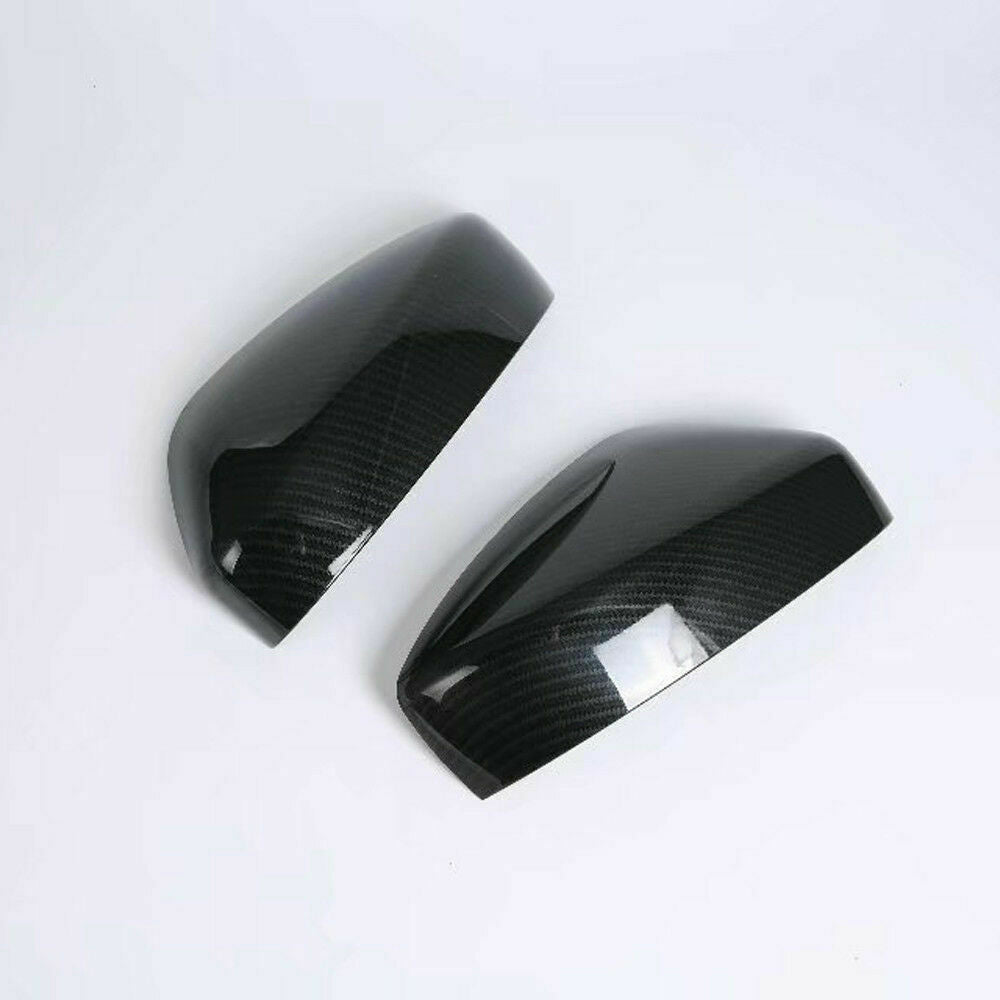 Carbon Fiber Rearview Caps Trim Rearview Side Mirror Cover For Mazda CX-5 17-21