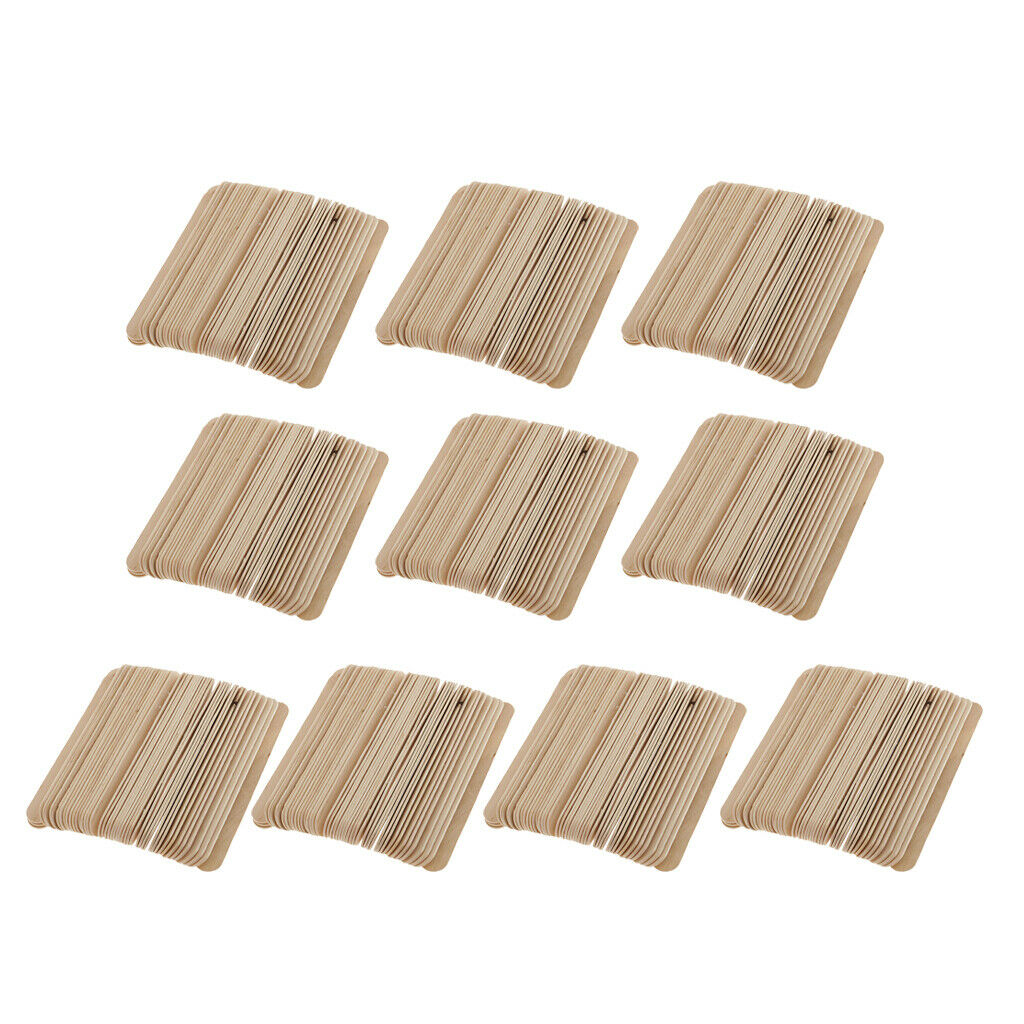 500 Pieces Tongue Depressor Waxing Spatula Tattoo Applicator Wax Sticks