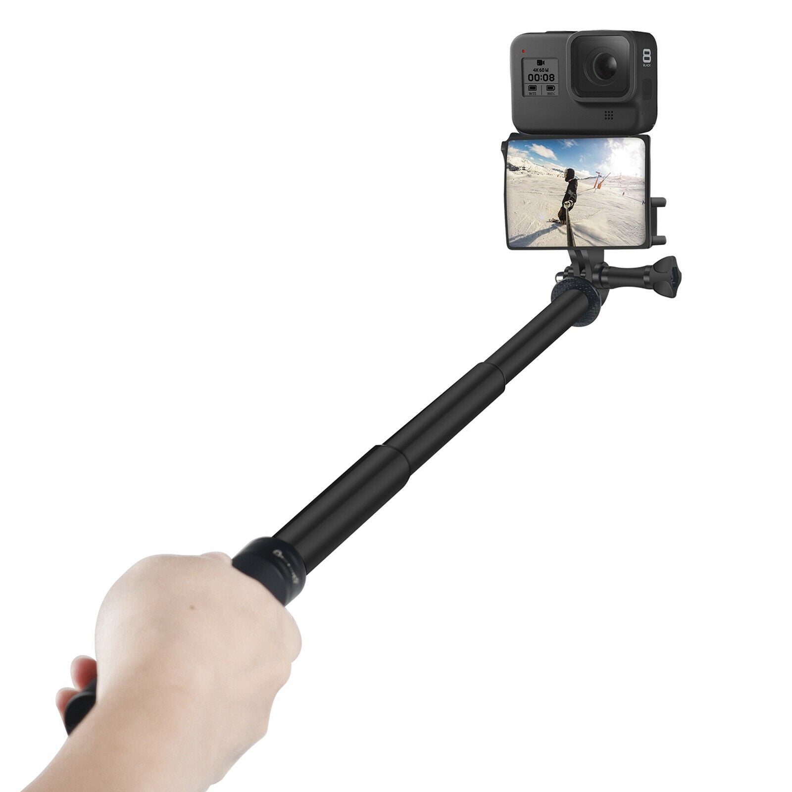 Vlog Selfie Flip Mirror Set for Gopro 9/8/7/6/5 Accessory Universal Compact