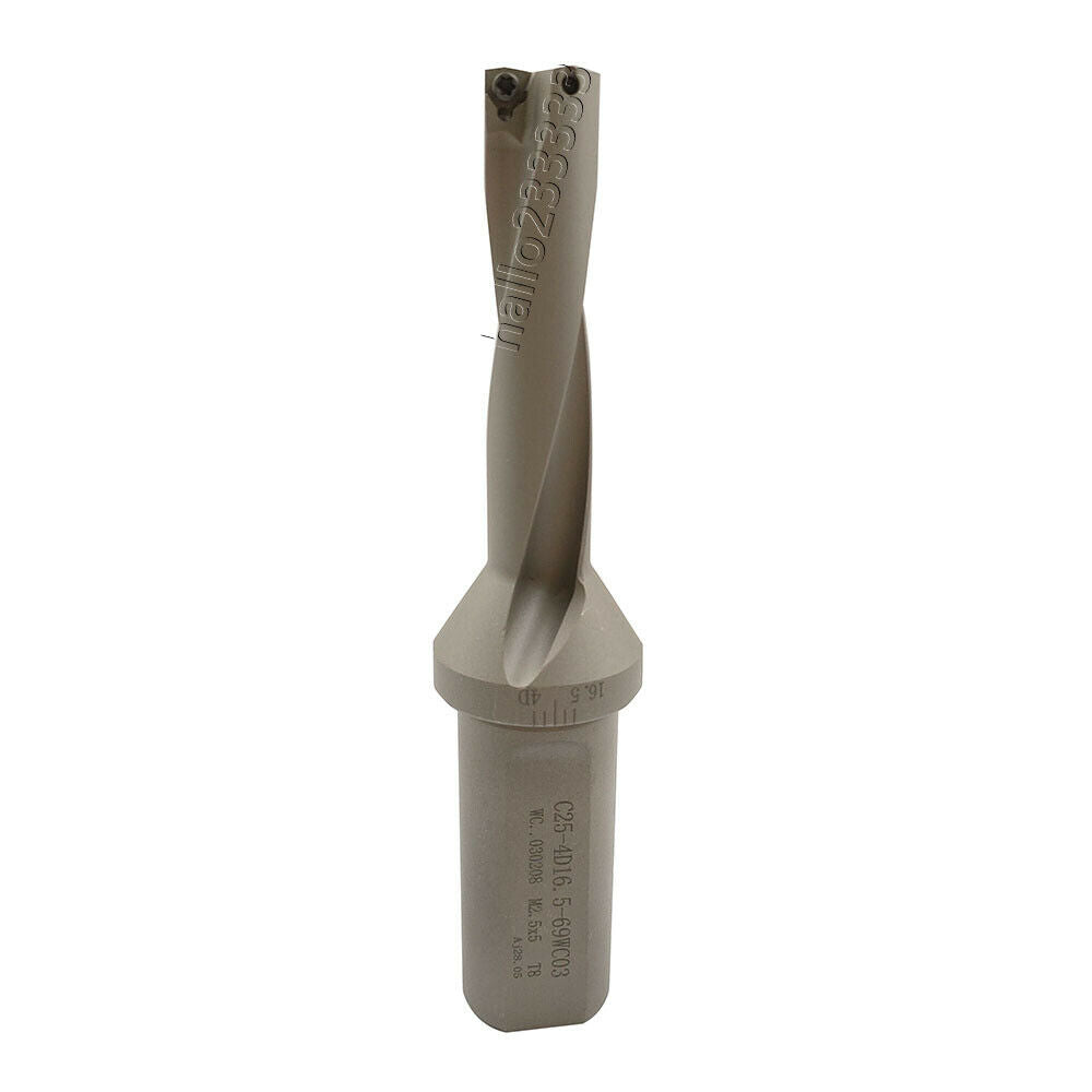 WPD-165-4D-C25 16.5mm U drill indexable drill For WCMX030208 WCMX carbide insert