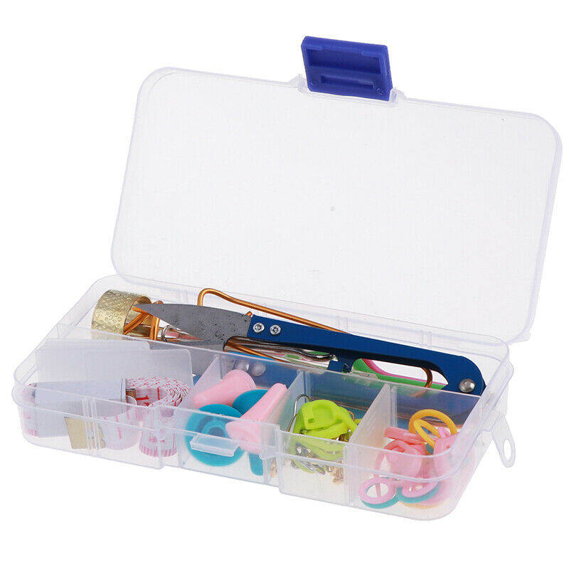 1 Set Knitting Tools Crochet Needle Hook Accessories Weave w/Case Box Yar.l8