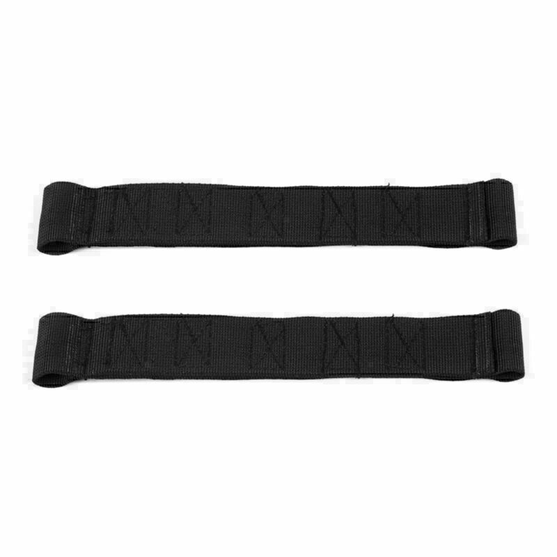 Black Car Door Limit Strap Bandage Rope ForWrangler TJ 1997-2006 2PCS CN