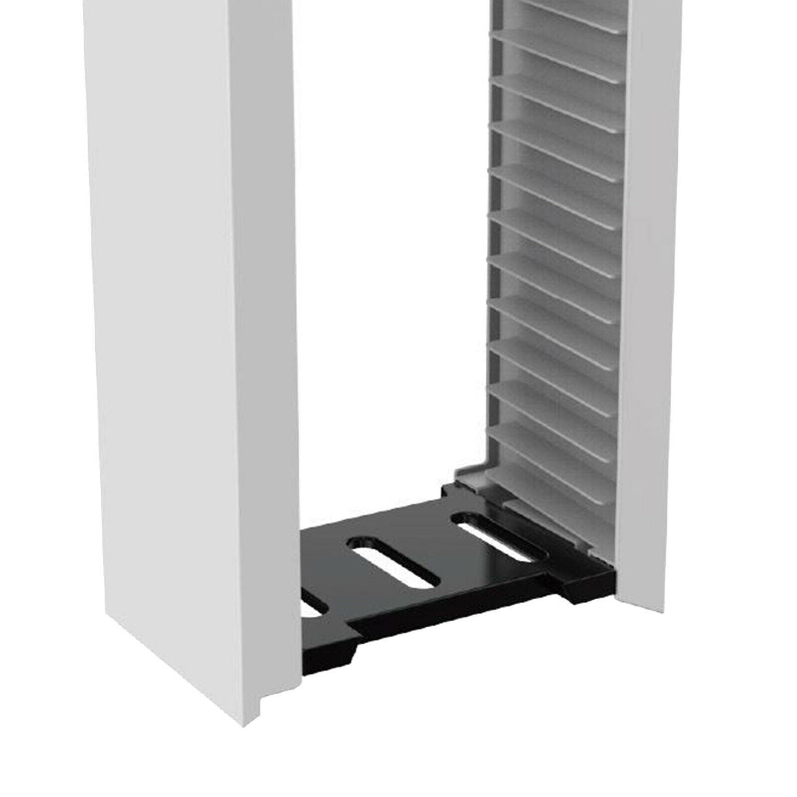 12 Games Disc Tower Stand Storage Holder for   5,Quick and Easy to