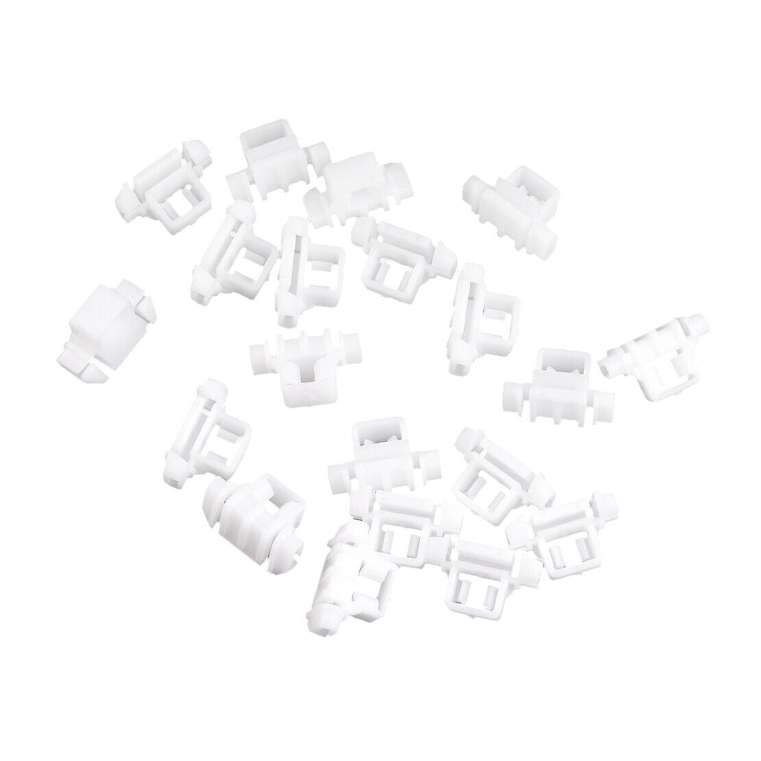 70x White Door Quarter Panel Moulding Trim Clips fit for Benz fr W190 W201 W124