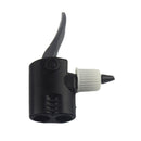 2Pcs Dual Head Bike Foot Hand Pump Bicycle Valve Adapter Connector Nozzle