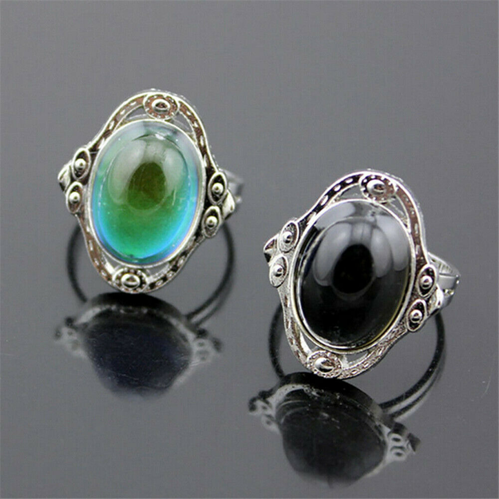 Temperature Control Mood Ring Changing Color Fashion Adjustable Ring New