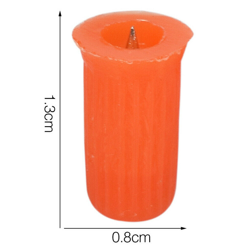 10pcs Eyelash Caps, Glue Bottle Locking Needle, Red Eyelash Extension Tool, Fits