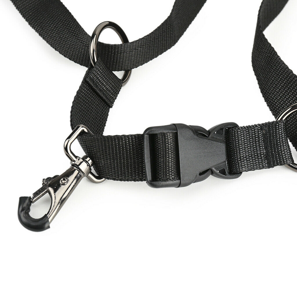 Adjustable Saxophone Sax Cotton Shoulder Strap Harness with Hook Clasp