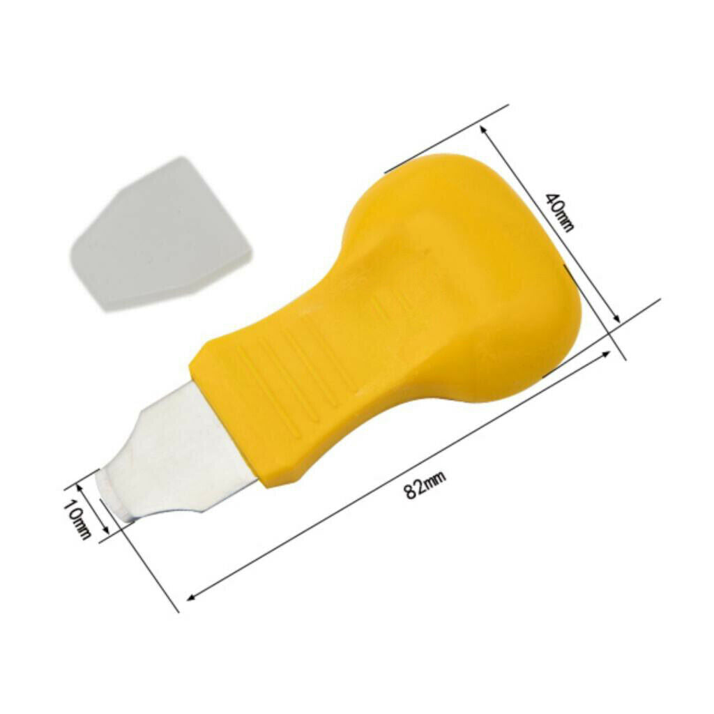 Pack of 1 Plastic Auto Special Car Key Shell Removal Tool Rubber Handles