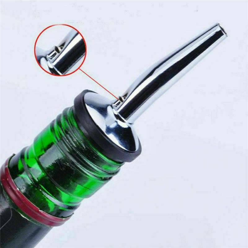 Kitchen Tool - Stainless Steel Wine Olive Oil Spirit Bottle Dispenser Spout Tool