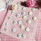 10x Self Adhesive Patches Embroidery Flower Daisy Applique Badge for Clothes Bag