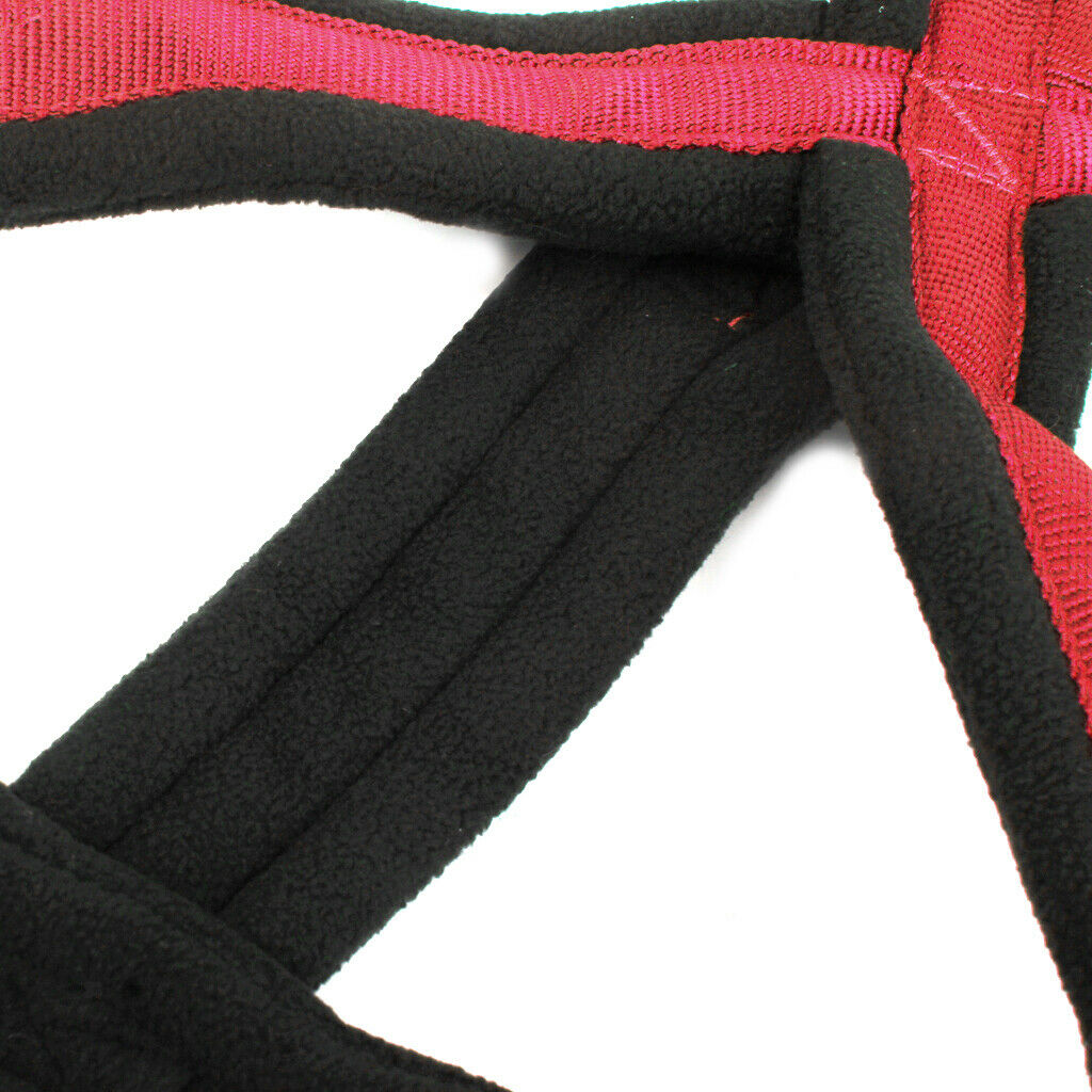 Dog Adjustable Chest Strap Belt Harness Pet Walking Collar Strap Red S
