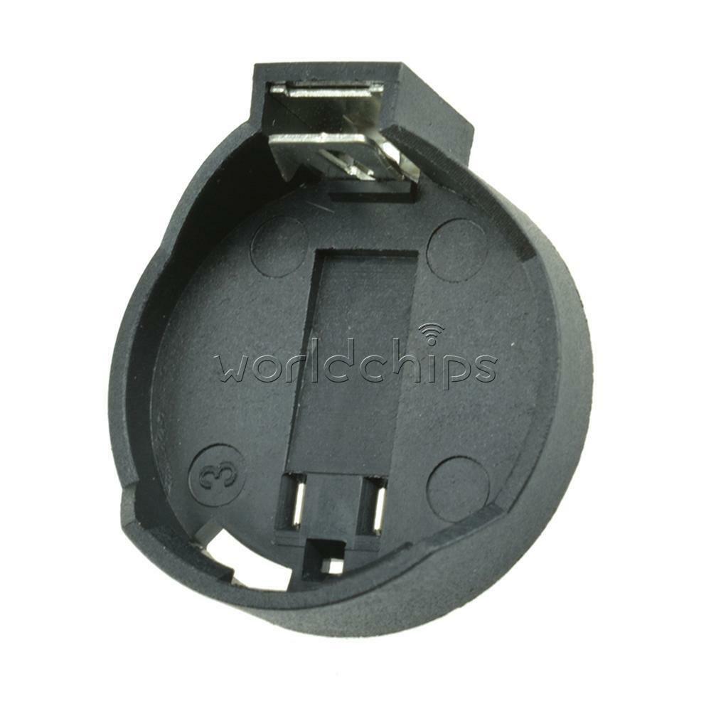 10PCS CR2032 3V CR2025 Button Coin Cell Battery Holder Socket Box Case ROHS
