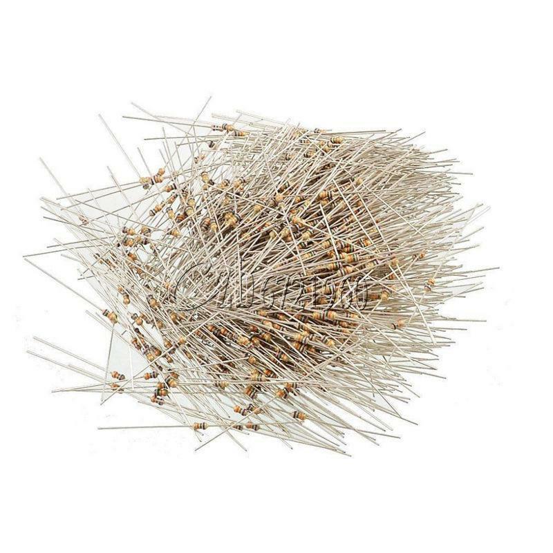 100PCS Resistors Resistance 10K Ohms OHM 1/4W 5% Carbon Film Assortment Kit