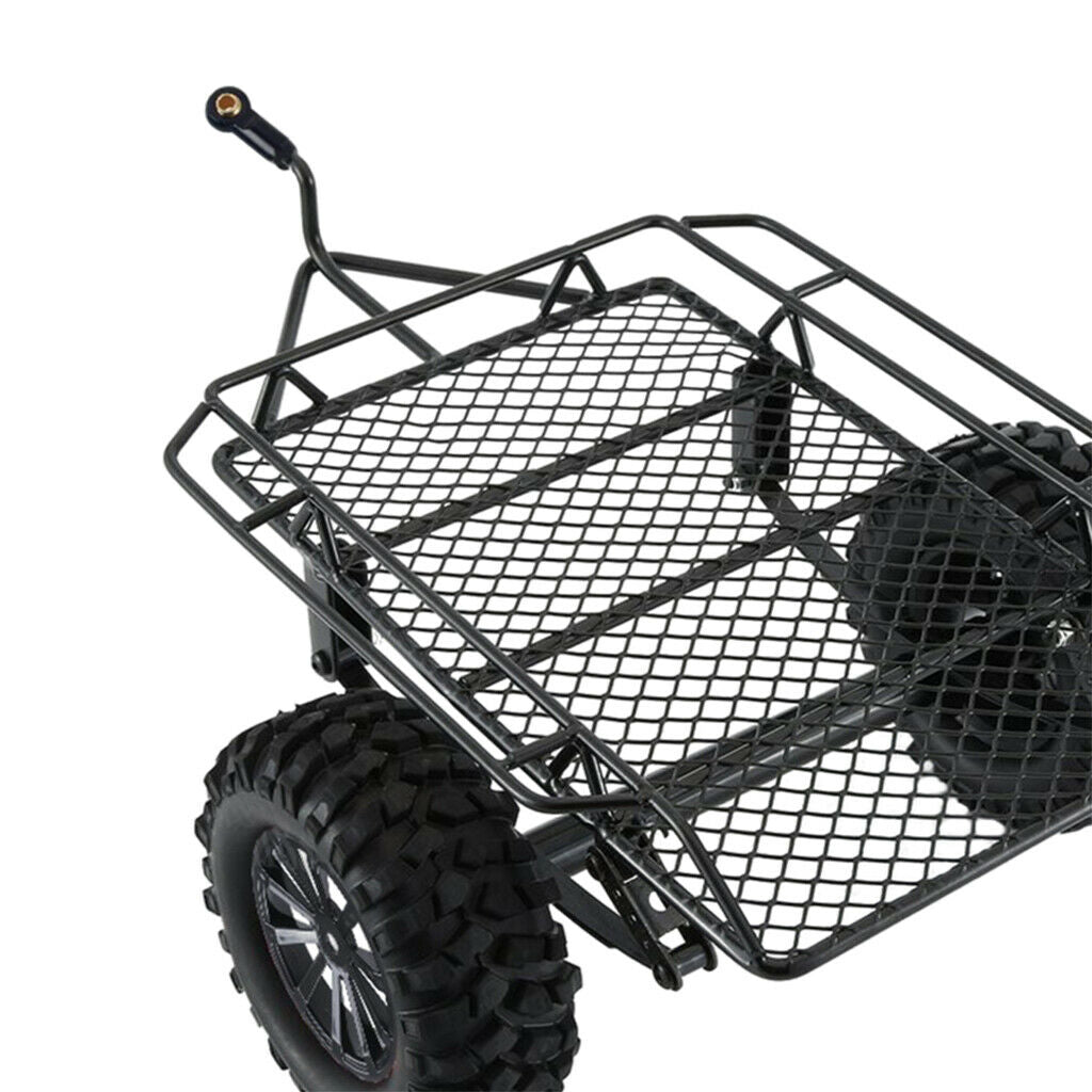 Racing RC Trailer Car for TRX4 SCX10 SCX10 III CC01 1/10 Truck Upgrade