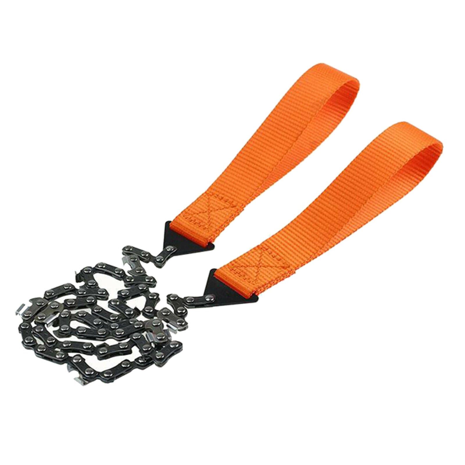 65cm/25.6inch Outdoor Survival Pocket Wire Saw Hand Steel Chain Saw Outdoor Hand