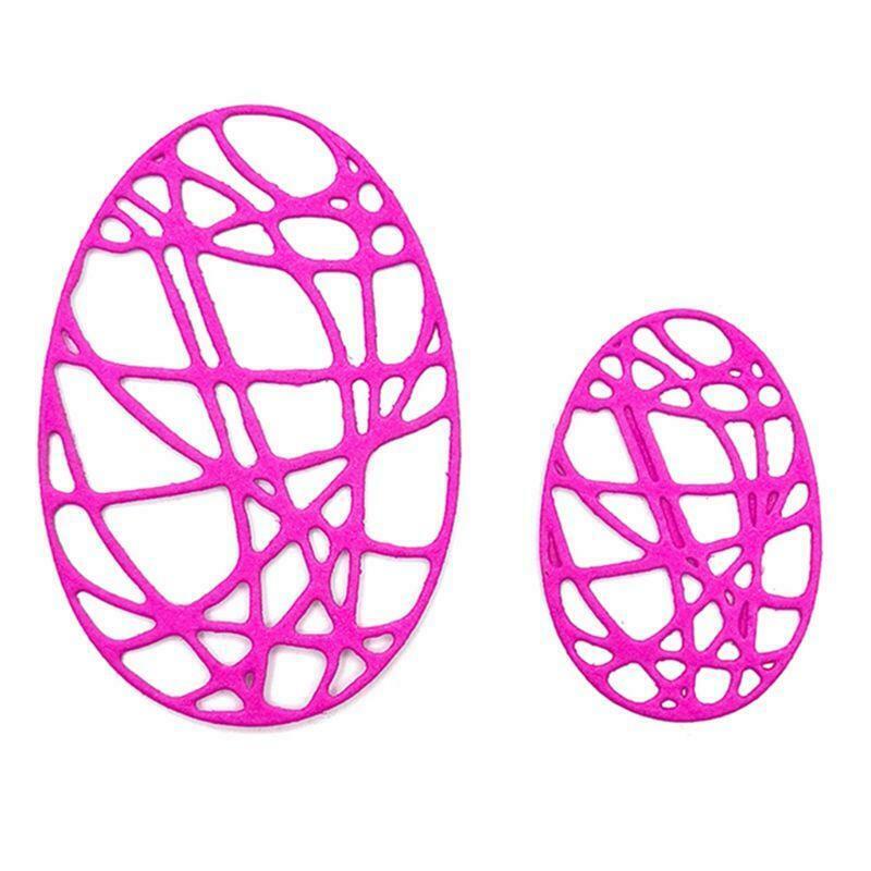 Easter eggs DIY Cutting Dies Embossing Stencil Template Scrapbooking Paper card