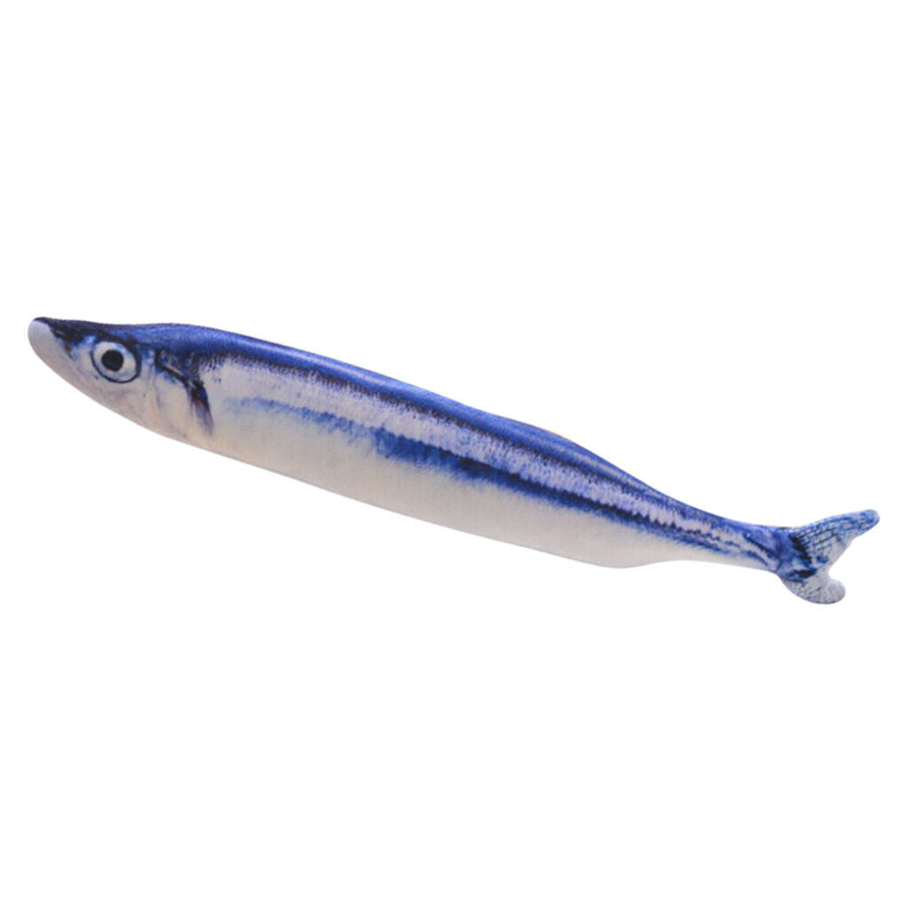 4pcs Kitten Moving Fish Toys 20cm Funny Cat Chew Teeth Cleaning Kicker Toys
