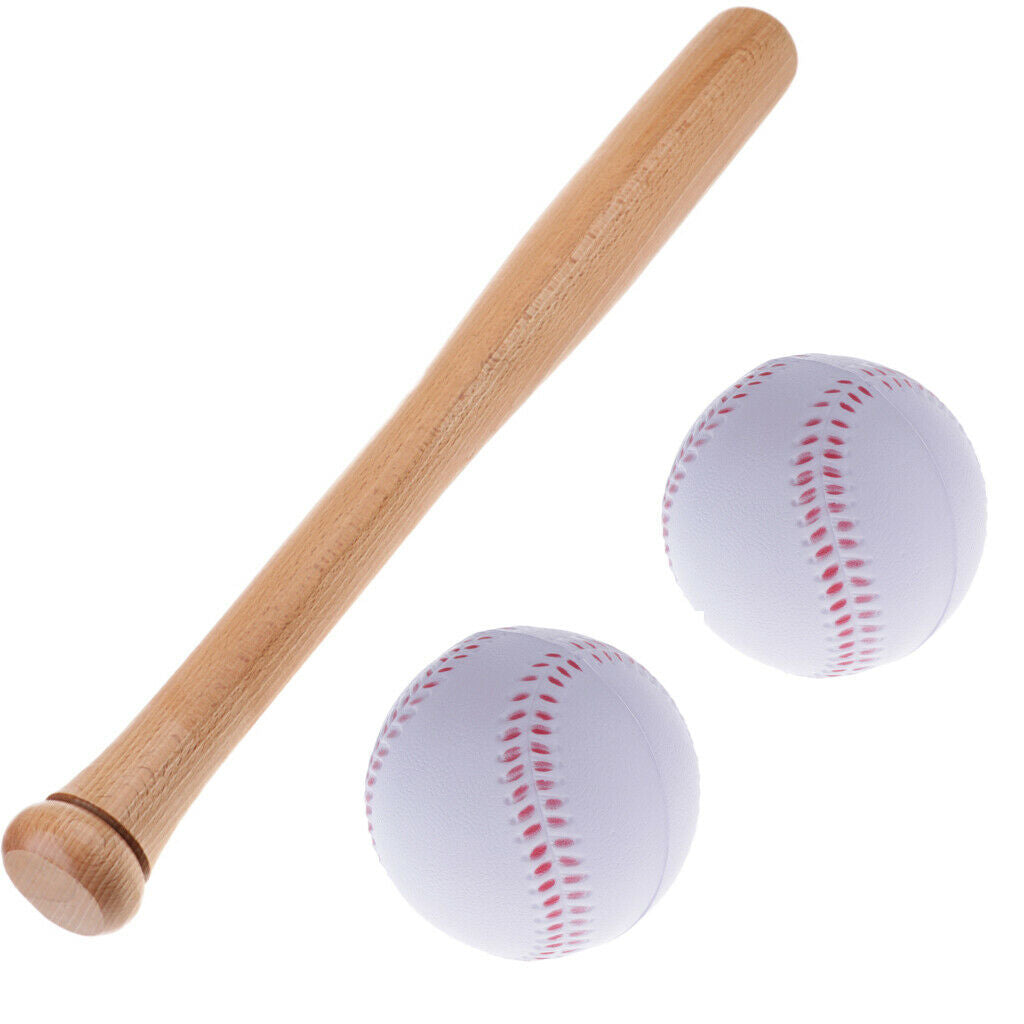 54cm Baseball Bat 21'' Racket Stick 2pcs PU Foam Ball Garden Yard Ball