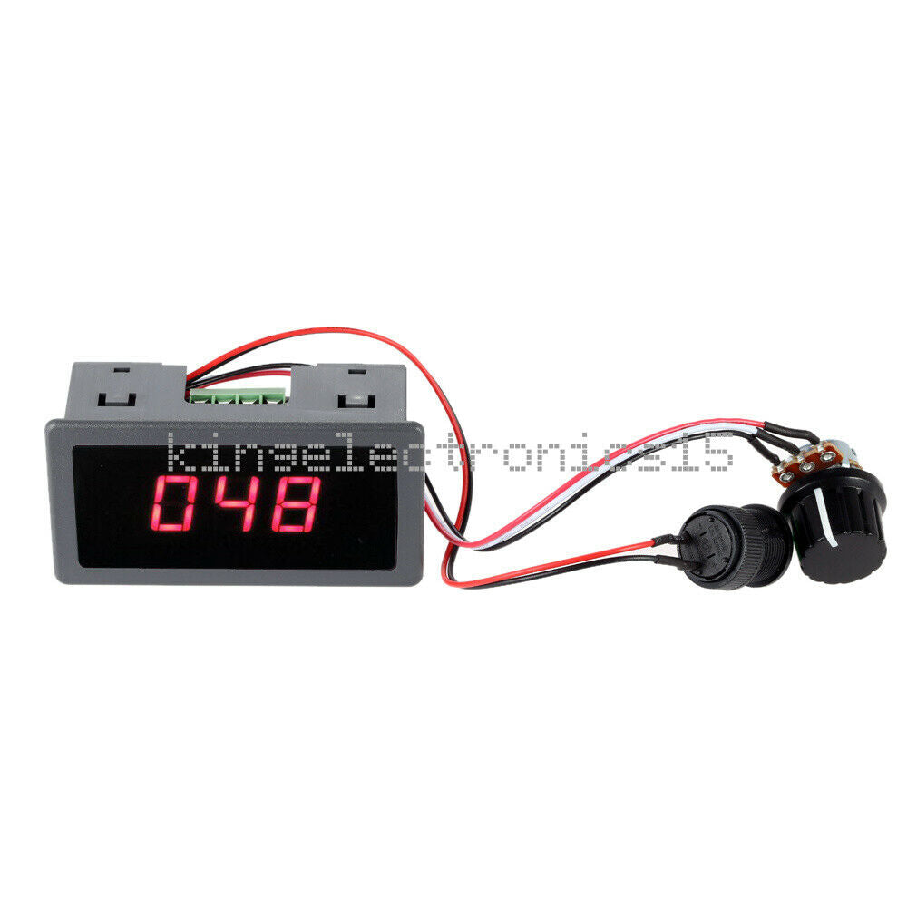 Motor DC 6-30V 12V 24V Max 8A Speed PWM Controller With Display & Switch Digital