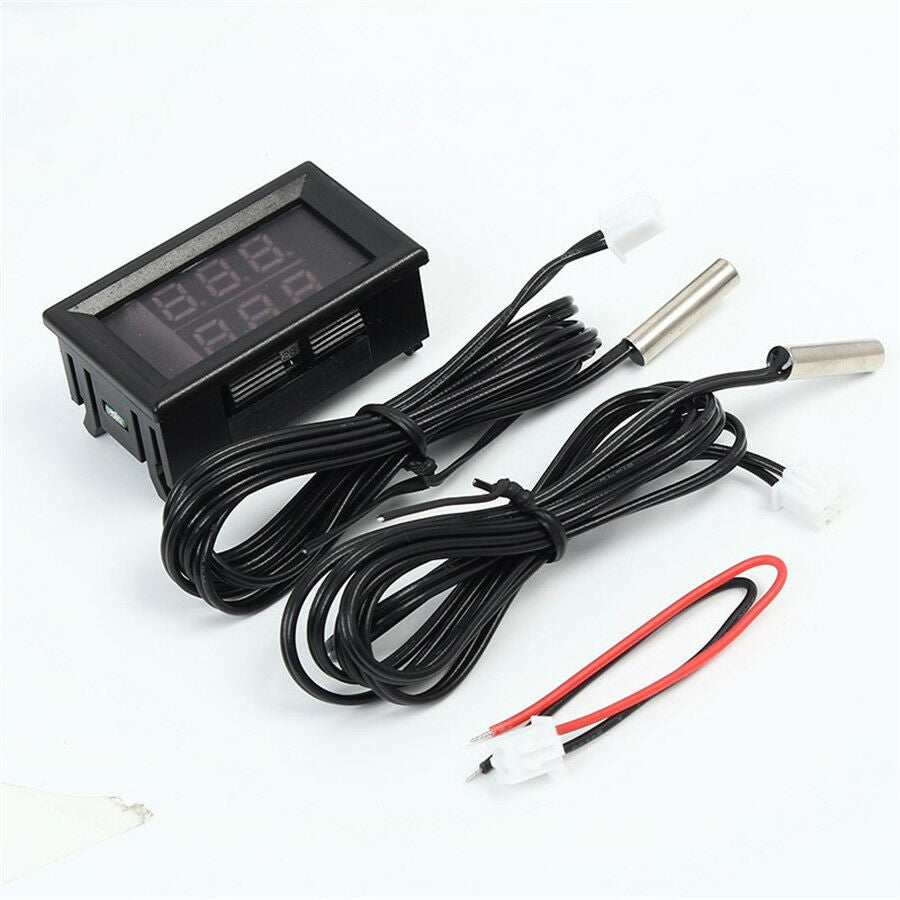Digital Intercooler Turbo Charger Supercharger Temperature Gauge Sensor Air
