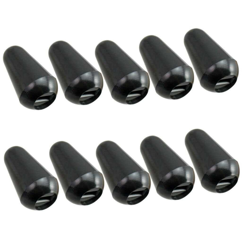 20PC Plastic Electric Guitar 5 Way Toggle Switch Knobs Tip Caps for ST SQ