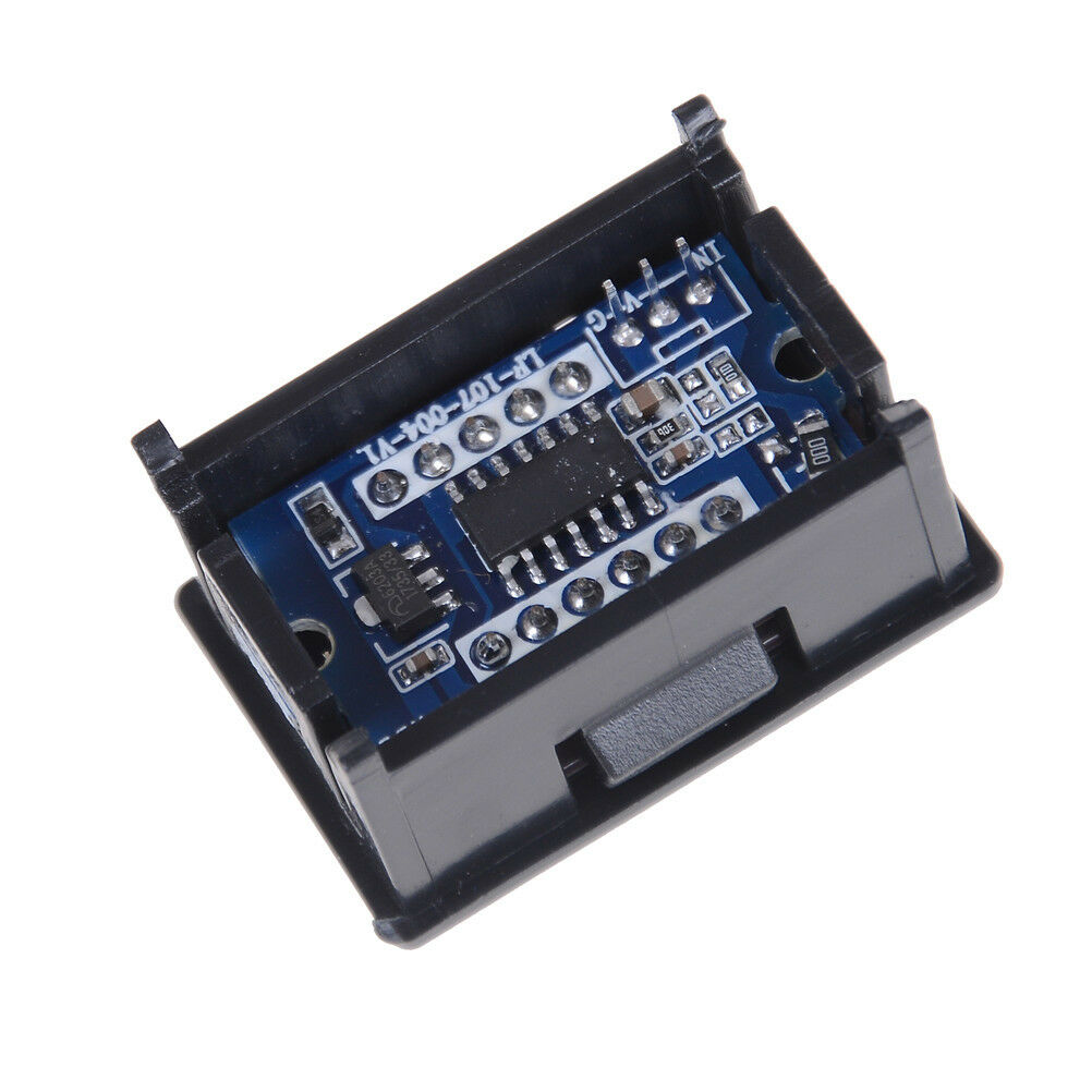 DC0-100V LED Mini Digital Voltmeter Volt Meter Gauge Voltage Panel Meter 3w WF