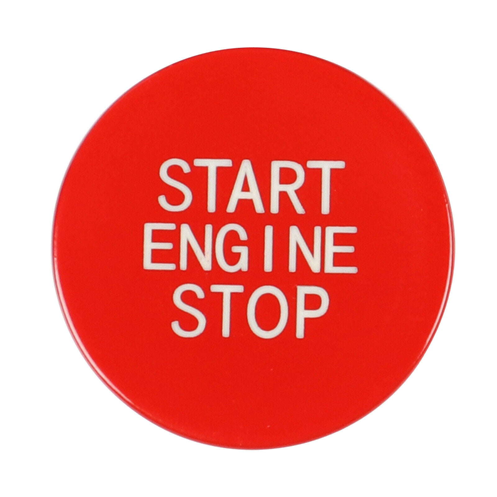 0.8Inch 20mm Aluminum Alloy Car Engine Start Stop Push Button Red