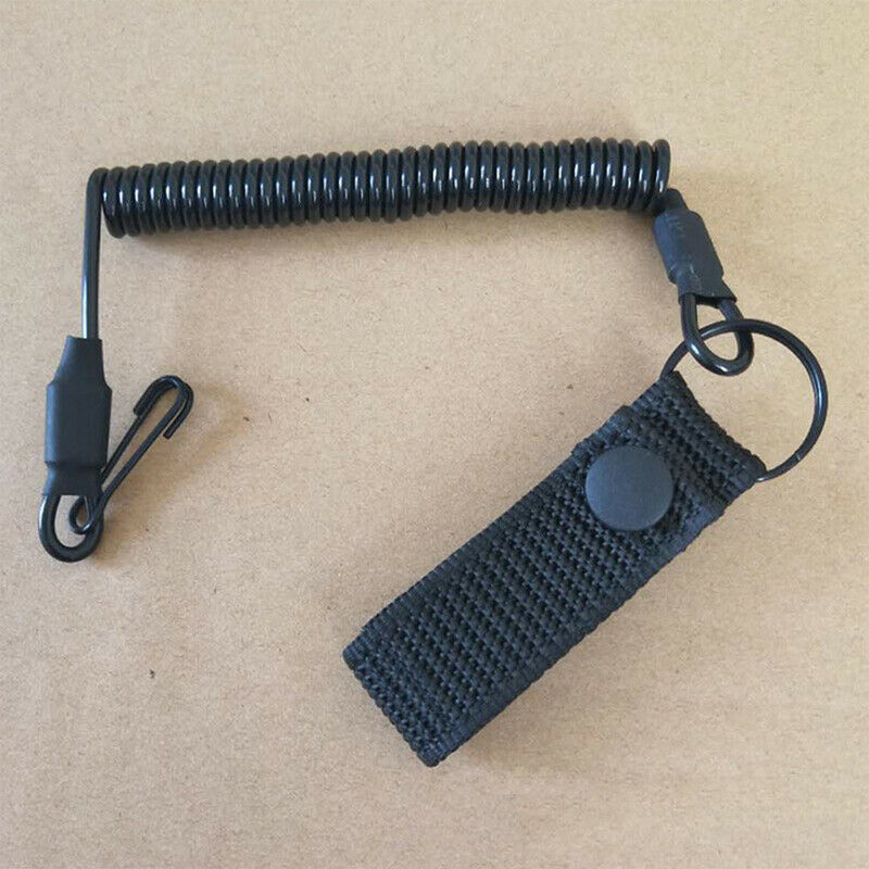 Elastic Lanyard Rope Safety Strap Key Ring Chain Flashlight Hunting AccessorFCA